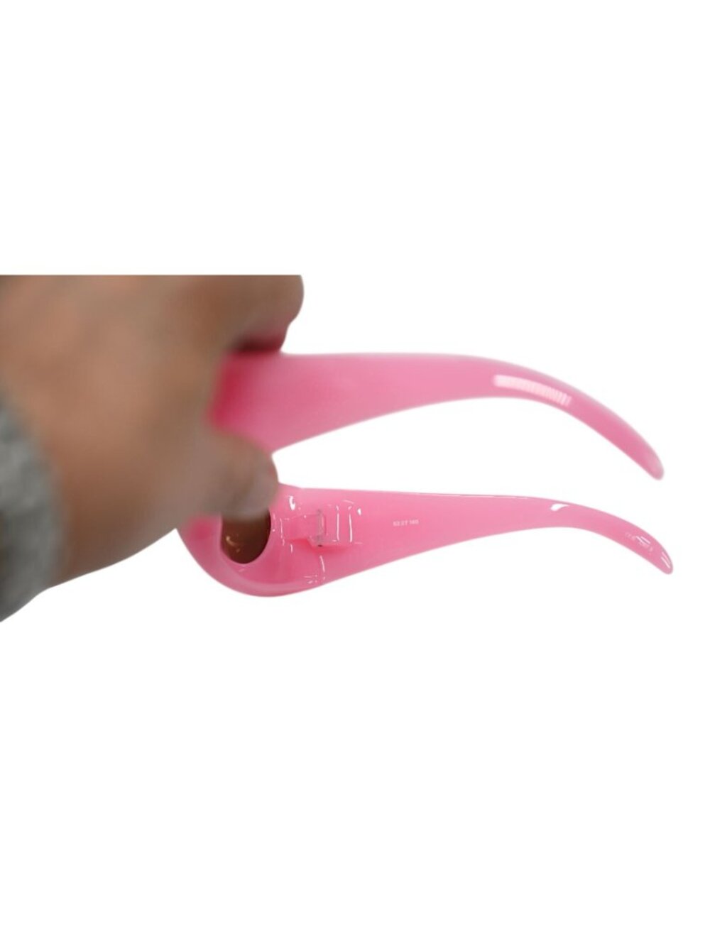 SKYLRK Upside Down Bio-Nylon Sunglasses in Gum - Picture 5 of 5